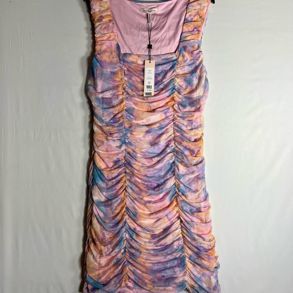BCBGeneration Mesh Dress